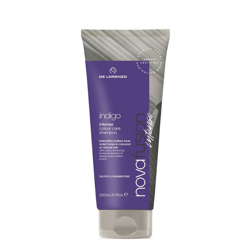De Lorenzo Novafusion Colour Care Shampoo Intense Indigo 200ml