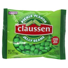 Frankford Claussen Pickle Jelly Beans (Jelly Bean 3 Pack)