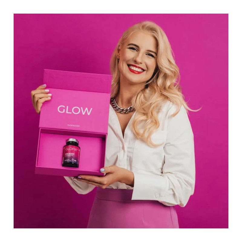 Skin Boost Food SupplementGlofix, Vegan, 60 Capsules