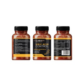 Uric Acid Control | Supplement | 60 Kaps. | Nahrungsergänzung für eine bessere Harnsäure
