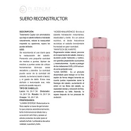 Platinum Suero Reconstructor Colágeno Y Keratina 320g