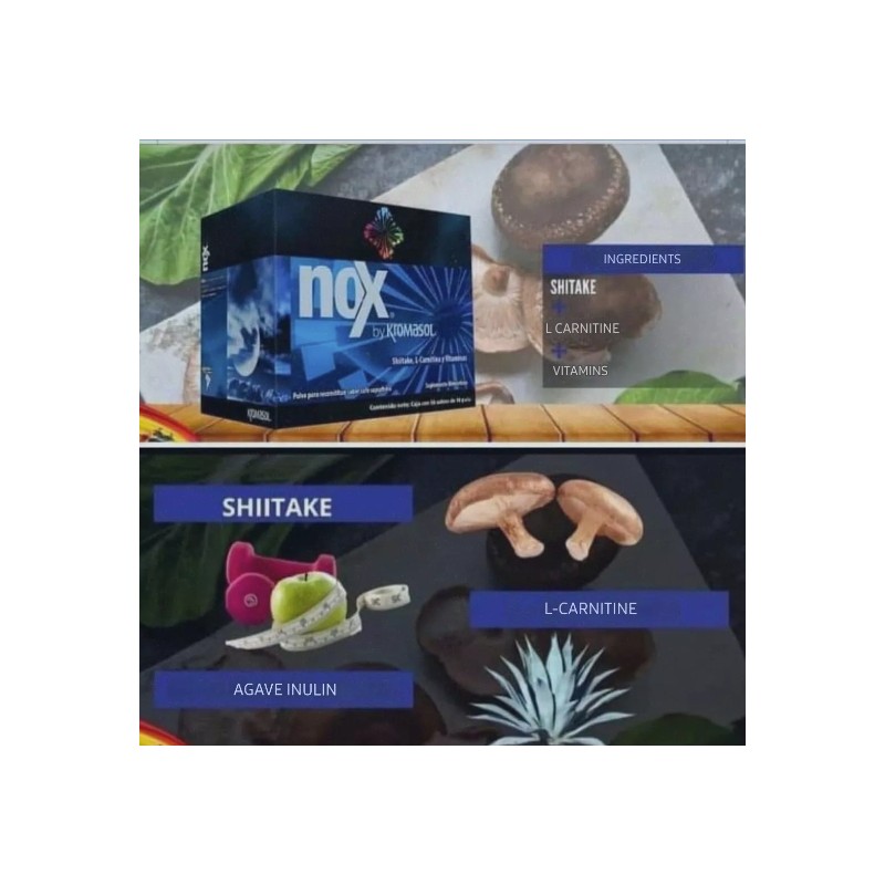 NX Kromasol Multivitamin, Chromium, Inulin, Reishi and Carnitine L- tartrate