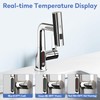 SINGSUO Bathroom Sink Faucet 1 Hole with Temperature Display, Single