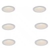 Generic 6 in. R30 White Recessed Light Baffle Trim