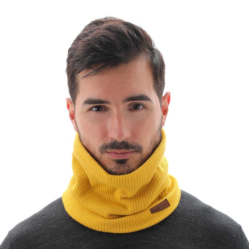 NovForth Winter Neck Warmer Men Ski, Neck Gaiter Face Scarf