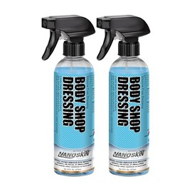 Nanoskin BODY SHOP DRESSING for Professional Automotive Care, 32 Oz. (2x16 Oz) – Silicone-Free, High-Gloss Shine for Exterior Rubber, Vinyl, and Plastic Surfaces | Perfect for Car, Truck, RV, and Boat