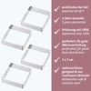 Westmark 4 x Tartelette Frames - Perfect Tart and Quiche