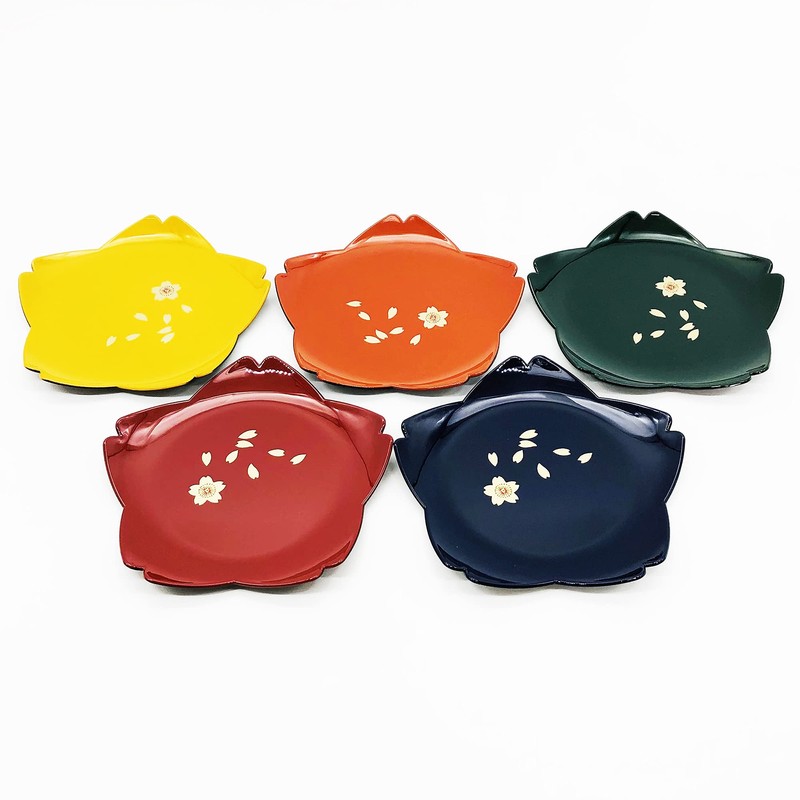 Sakura 銘々皿 For Fork with 2P – 610