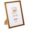 Nakabayashi F-TMS-411-BR Two-Tone Photo Frame, A4/B5 Brown