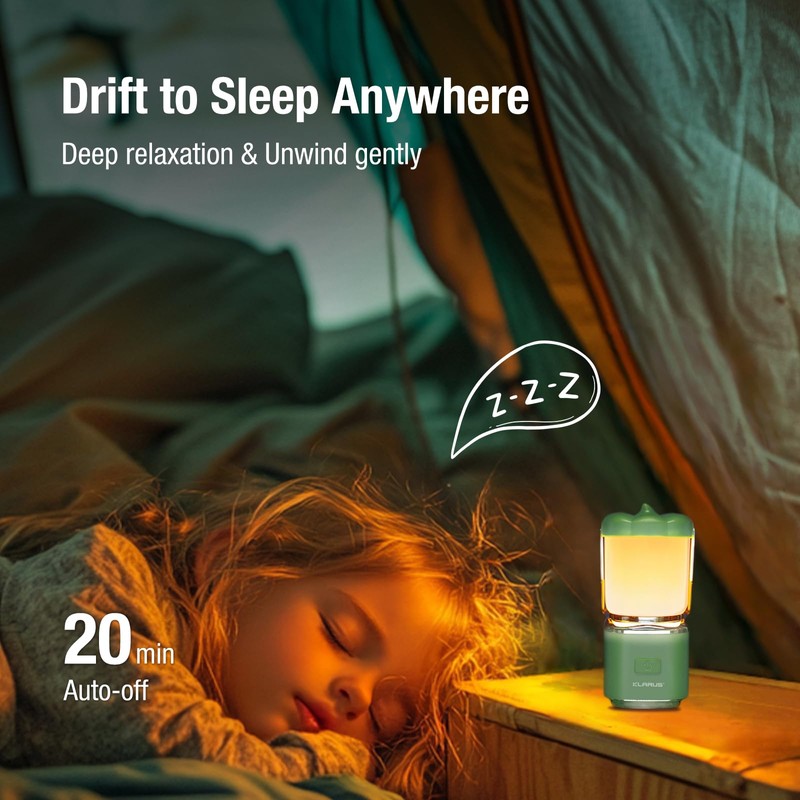 KLARUS CL8 Mini Pumpkin Camping Lantern (Green)