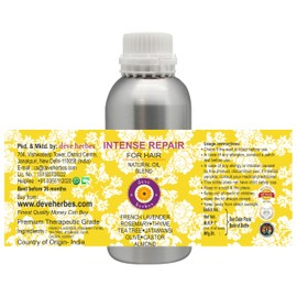Intense Repair Hair Oil - For Dry, Damaged and Brittle hair. Reduces hairfall 630ml (21 oz)