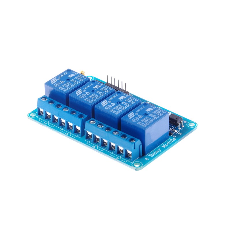 KNACRO 4 Channel DC 5V 10A Low Level Relay Module
