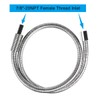 TNROTED 60 Inch Commercial Pre Rinse Sprayer Hose 1.42 GPM