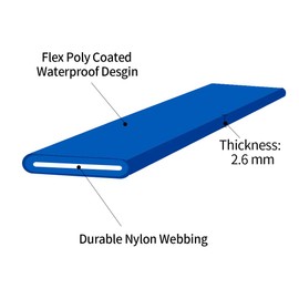 Nimble Waterproof Dog Leash Lead Durable Training Rope Outdoor Long Leash 5ft 10ft 13ft 16ft 30ft 50ft Great for Training, Beach, Yard, Play, Camping