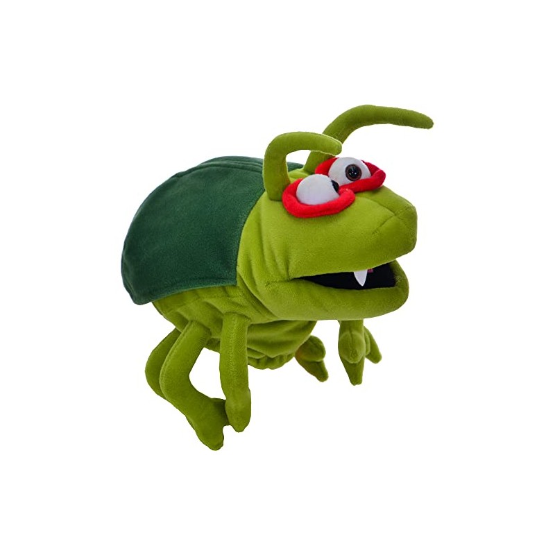 Living Puppets WS686 Handpuppen, Grün, 22cm