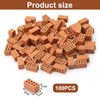 APOMOONS 100 Pcs Mini Bricks, Sim Micro Bricks for Garden,