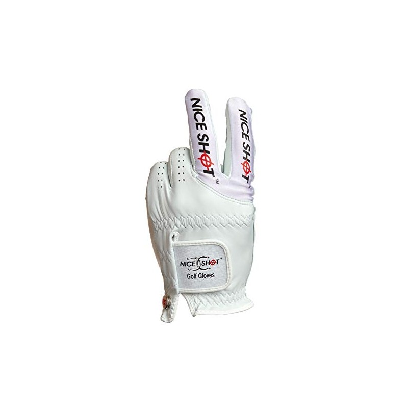 Nice Shot Longbow Salute Cabretta Leather Golf Glove Men's Right