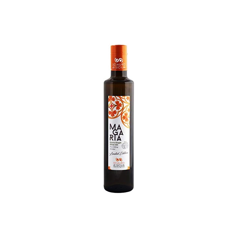 Magaria Valle Del Belice Extra Virgin Olive Oil, 16.9-Ounce