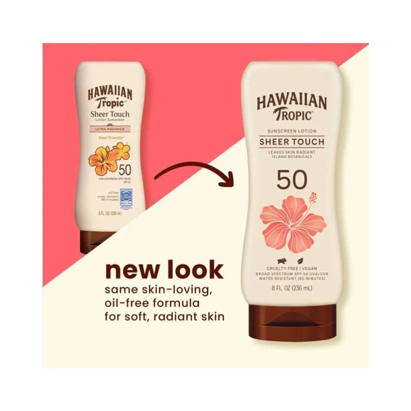 Protector Solar Hawaiian Tropic Sheer Touch Fps Ultra Radiance 240ml