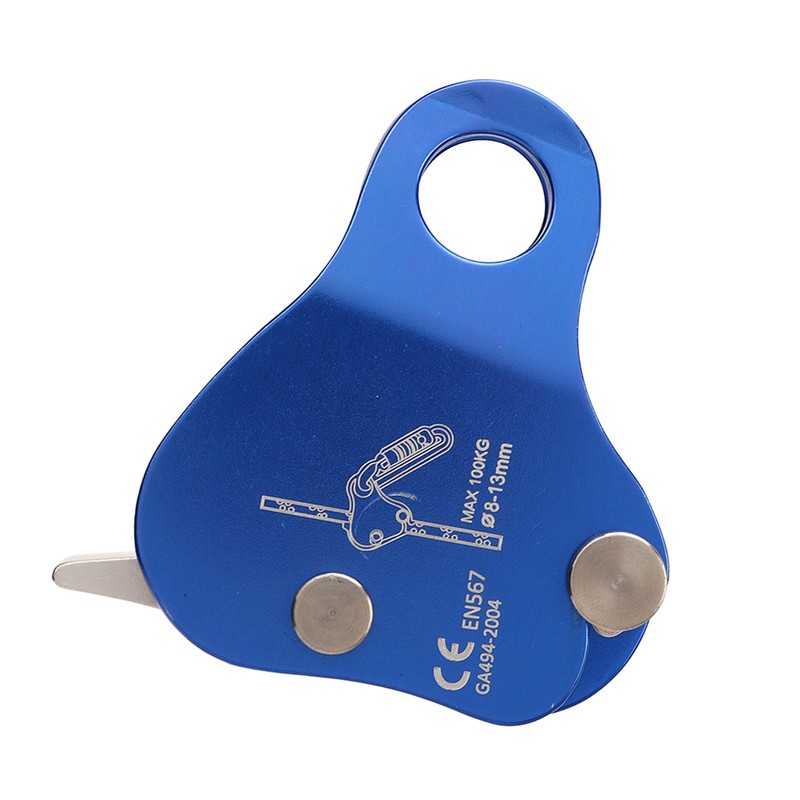 Climbing Rope Grab 7075 Aluminum Alloy Climbing Ascender Fall Protection