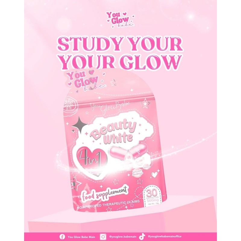 You glow beauty white capsule (3X Packs)