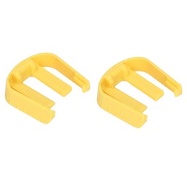 Car Home Pressure Power Washer Trigger Gun Replacement C Clip for K2 K3 K7, 2PCS Car Washer C Clips Quick Connector Buckle Pressure Washer Accessories (Yellow)