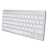 Wireless Bluetooth Keyboard Portable Compact Ultra Thin Bilingual Universal for