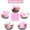 Celulosa para Uñas sin Pelusa, 200Pcs Almohadillas para Limpiar Uñas,