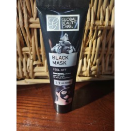 Global Beauty Care Black Mask Charcoal Infused Peel Off Mask