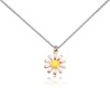 WUSUANED Daisy Flower Necklace Daisy Princess Fan Gift Daisy Inspired