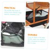 ibasenice Stroller Storage Basket - 2PCS Baby Stroller Basket Nappy