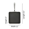 All-Clad HA1 Hard Anodized Nonstick Grill 11x11 Inch Oven Safe