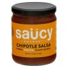 Saucy Gourmet Salsa Medium Chipotle 15.5 oz (Pack of 6)