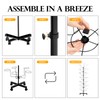 Cbhfmljd Floor Stand 7 Tier 35 Hats Rotating Hat Display
