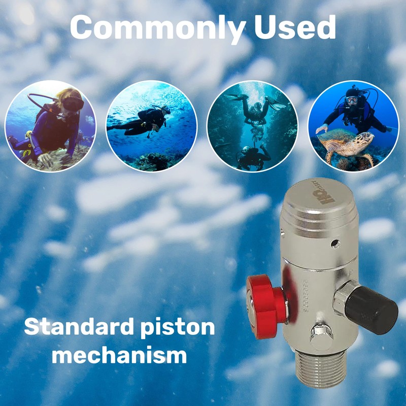 H2ODYSSEY Scuba Regulator Piston First Stage - Air Pressure Regulator