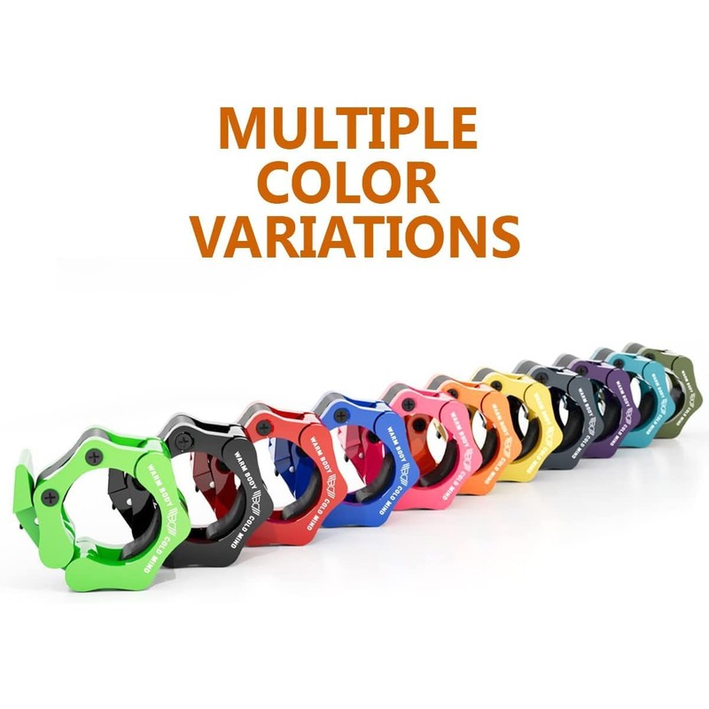 WARM BODY COLD MIND - Premium 2 inch Olympic Barbell