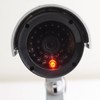 Outdoor Dome Dummy Security Camera - Surveillance & Anti-Theft Deterrent Sticker