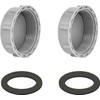2PCS 45mm Kitchen Sink Waste Pipe Blanking Cap - Trap