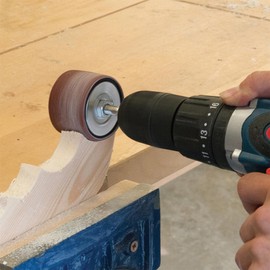 Dapetz ® Sanding Sleeves 10Pce Drill Belt 80 Grit 13 19 25 38 50mm Professional Tool, Contains 2 x 13mm, 2 x 19mm, 2 x 25mm, 2 x 38mm & 2 x 50mm Sanding Drum Belts