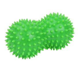 Soft Spike Yoga Massage Ball, Muscle Fitness Massage Peanut Ball, Foot Massage Tool, Fitness Exercise Tool(Green)
