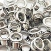 100 Sets Grommet Kit,Gold Grommets Eyelets Kit,3MM Metal Eyelets Grommets