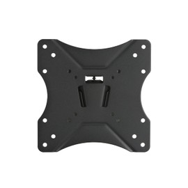 Link LK10031 Staffa Da Muro Fissa Ultra Sottile Per TV 23-42” – Supporto Universale VESA 75x75 a 200x200 – Portata 25 Kg – Sporgenza 13 Mm – Struttura In Acciaio Nero – Montaggio Facile e Sicuro