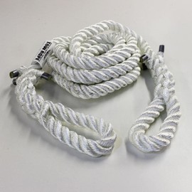 Nylon Tow Rope with Loop Ends - 1 inch diameter x 20 Ft Tow Rope