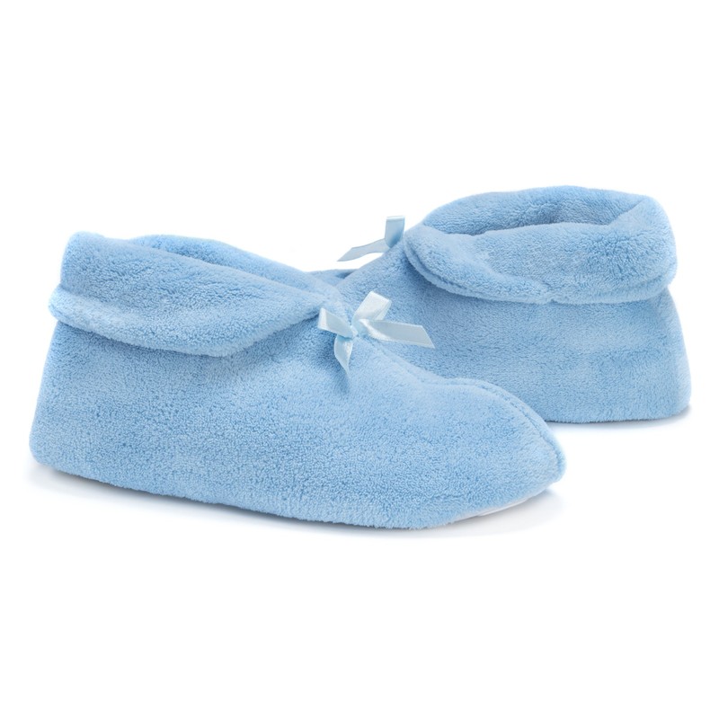MUK LUKS® Women's Micro Chenille Slipper Bootie L