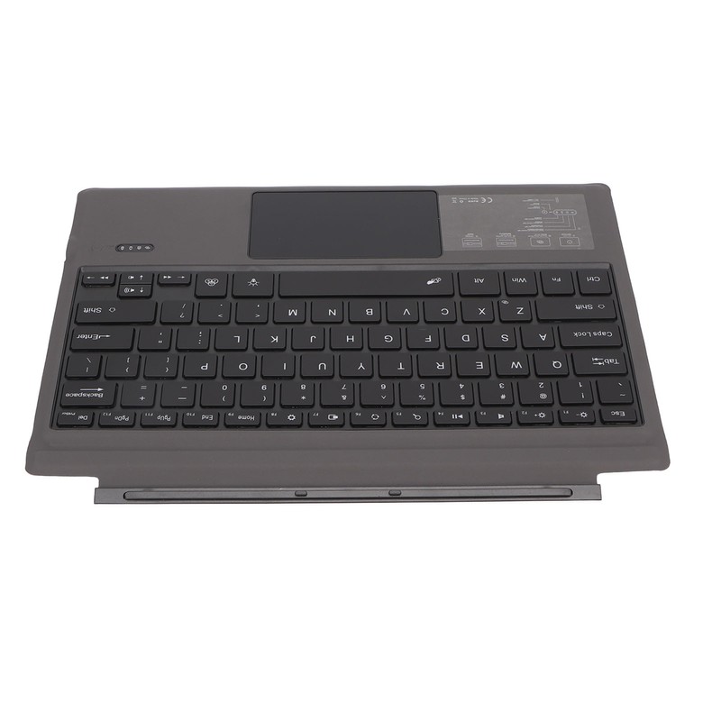 Bluetooth Wireless Keyboard with Touchpad Colorful Backlight Ultrathin Tablet Bluetooth