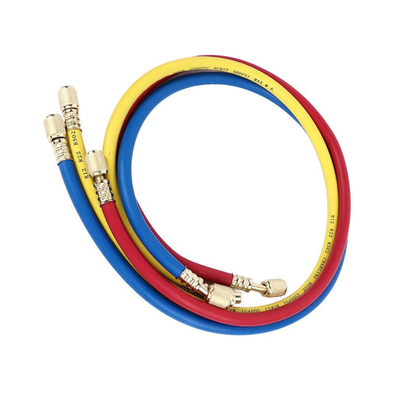 AC Charging Hose Tube HVAC Air Condition Refrigerant Manifold Set
