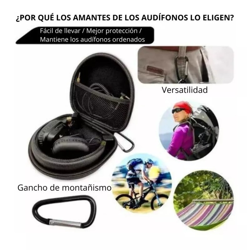 Estuchelandia Estuche Rigido Audifonos Marshall Midanc Major 2 Y 3