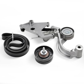 Tensor de correa serpentina polea loca kit para Mini Cooper R52/R53/R56 L4 1.6L 2002-2007, 11287509476, 11288620210, 49387, 89611, 36168, 11222 9444666 004, 11288625983