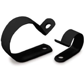 Gardner Bender PPC-1525UVB Plastic Cable Clamp, 1/4 in., Black