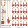 KeeStar 24 Pack Rugby Necklace Party Favors for Sports Themed